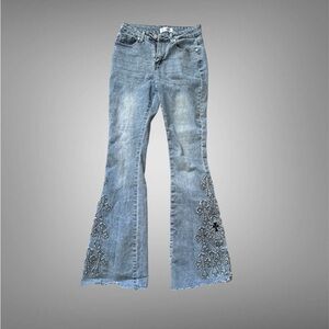Bamboo Jeans with cross details